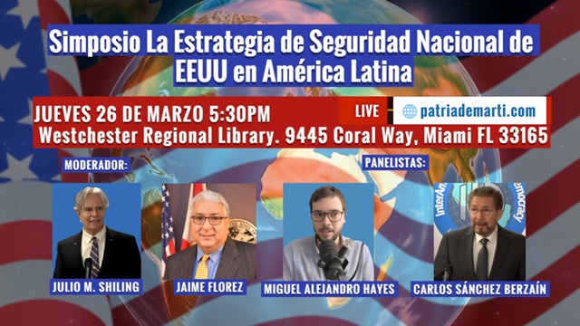 Invitación Simposio La Estrategia de Seguridad Nacional de EEUU en América Latina