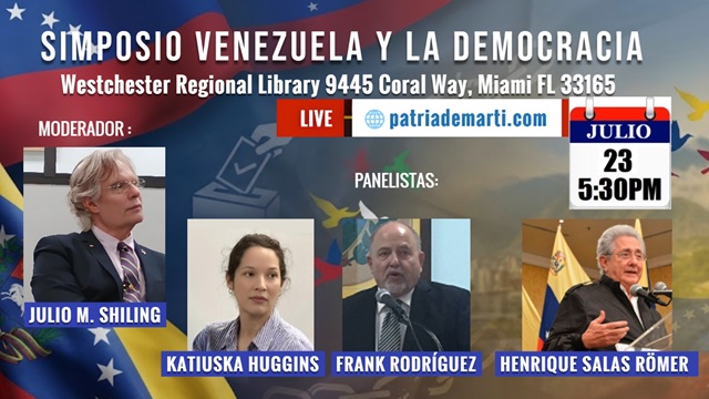 Invitación  Simposio Venezuela y la democracia