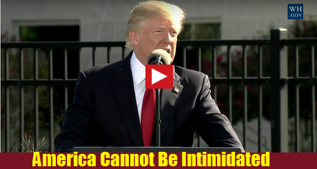 America Cannot Be Intimidated