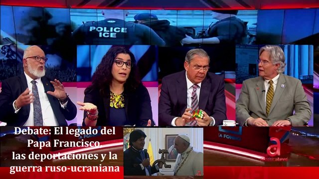 Debate el legado del Papa Francisco deportaciones y la guerra ruso ucraniana