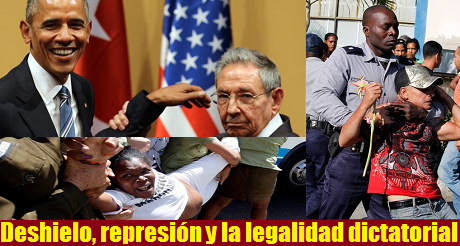 Deshielo represion legalidad dictatorial