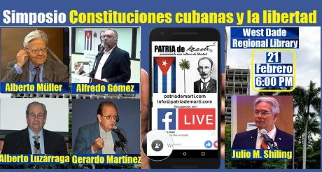 Invitacion Simposio Constituciones cubanas y libertad