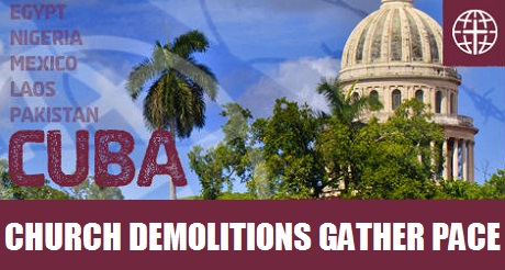 church demolition Cuba