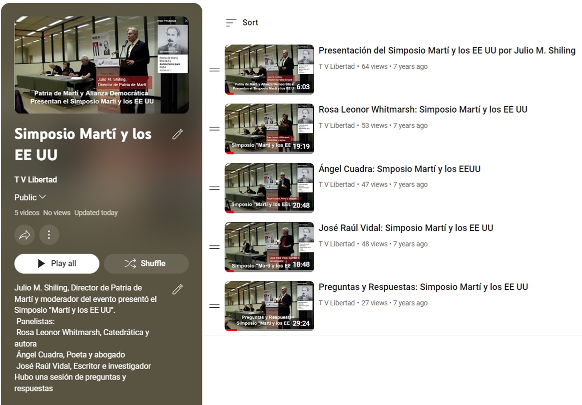 Videos Simposio Marti EEUU 238x127