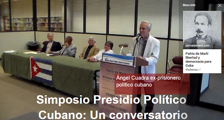 Angel Cuadra prisionero politico cubano