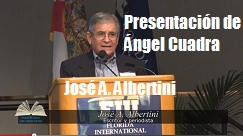 Jose Albertini presenta Angel Cuadra