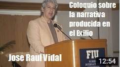 Jose Raul Vidal narrativa producida exilio