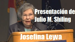 Josefina Leiva presenta Julio M Shiling