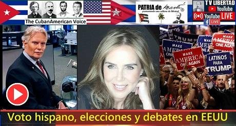 Voto hispano, elecciones y debates en EEUU