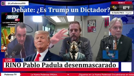 Debate: ¿Es Trump un Dictador? RINO Pablo Padula desenmascarado