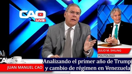 Analizando el primer año de Trump y cambio de régimen en Venezuela