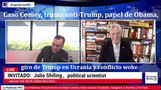 Caso Comey, trama anti-Trump, papel de Obama, giro de Trump en Ucrania y conflicto woke