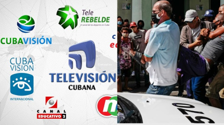 Cuba comunista con todo los hierros, satélites, radio y televisión, contra el pueblo cubano