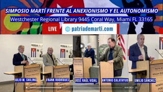 Simposio Martí frente al anexionismo y el autonomismo