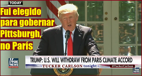 Trump retira a EEUU del Acuerdo-de Paris