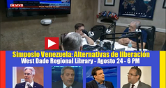 Conversando sobre el Simposio Venezuela: Alternativas de Liberación 238x127