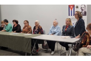 17 presas politicas Simposio Presidio politico de mujeres cubanas