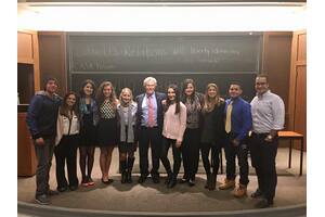 boston college julio and students