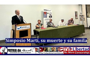1 Julio M Shiling y panelistas Simposio Marti muerte y familia