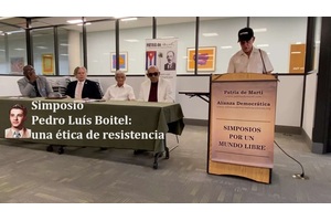 Maqueca y panelistas Simposio Pedro Luis Boitel
