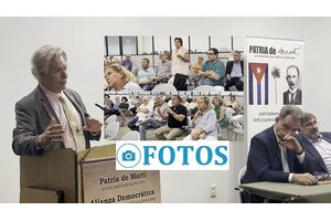 Fotos Simposio Deportacion de Ramon Saul Sanchez